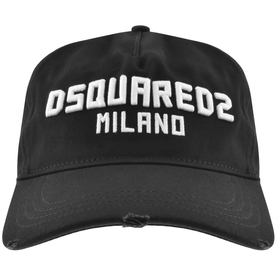 DSQUARED2 Logo Baseball Cap Black | Mainline Menswear gb